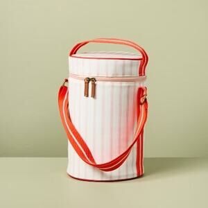 Hearth & Hand with Magnolia NWT Soft-Sided 6Qt Portable Barrel Bag Cooler Orange